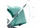 Детская коляска трансформер BEBEHOO START Lightweight Four-wheeled Stroller Green